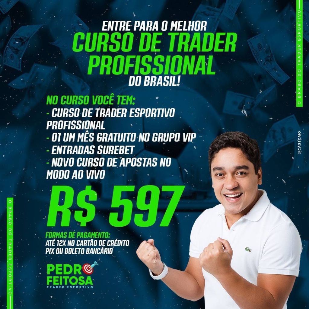 Curso de Trader Esportivo do Pedro Feitosa